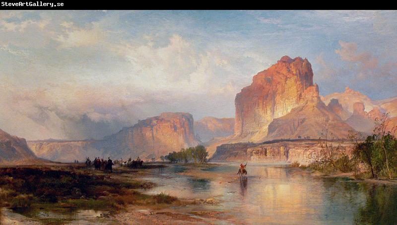 Thomas Moran Cliffs of Green River